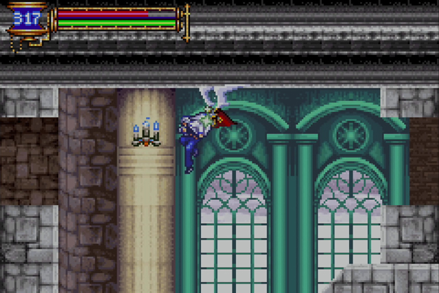 悪魔城蔵書庫から戻って来たら