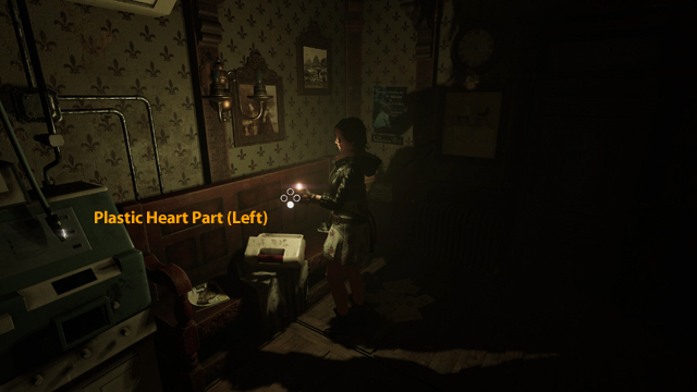 Plastic Heart Part (Left) Plastic Heart Part (Left)