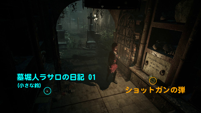 ショットガンの弾、墓堀人ラサロの日記 01（小さな鈴）