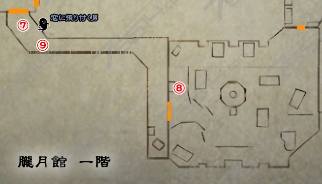 中庭の見える廊下 中庭の見える廊下