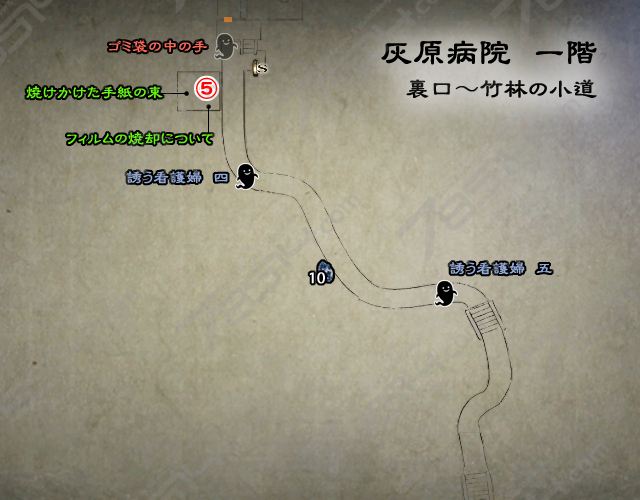 裏口~竹林の小道 裏口~竹林の小道