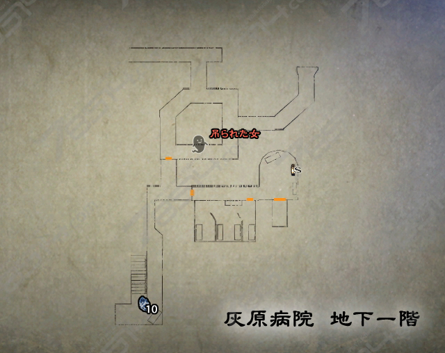 灰原病院 地下一階